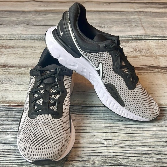 Nike Other - New Nike Men’s React Miller 3 White/White-Black Size 11